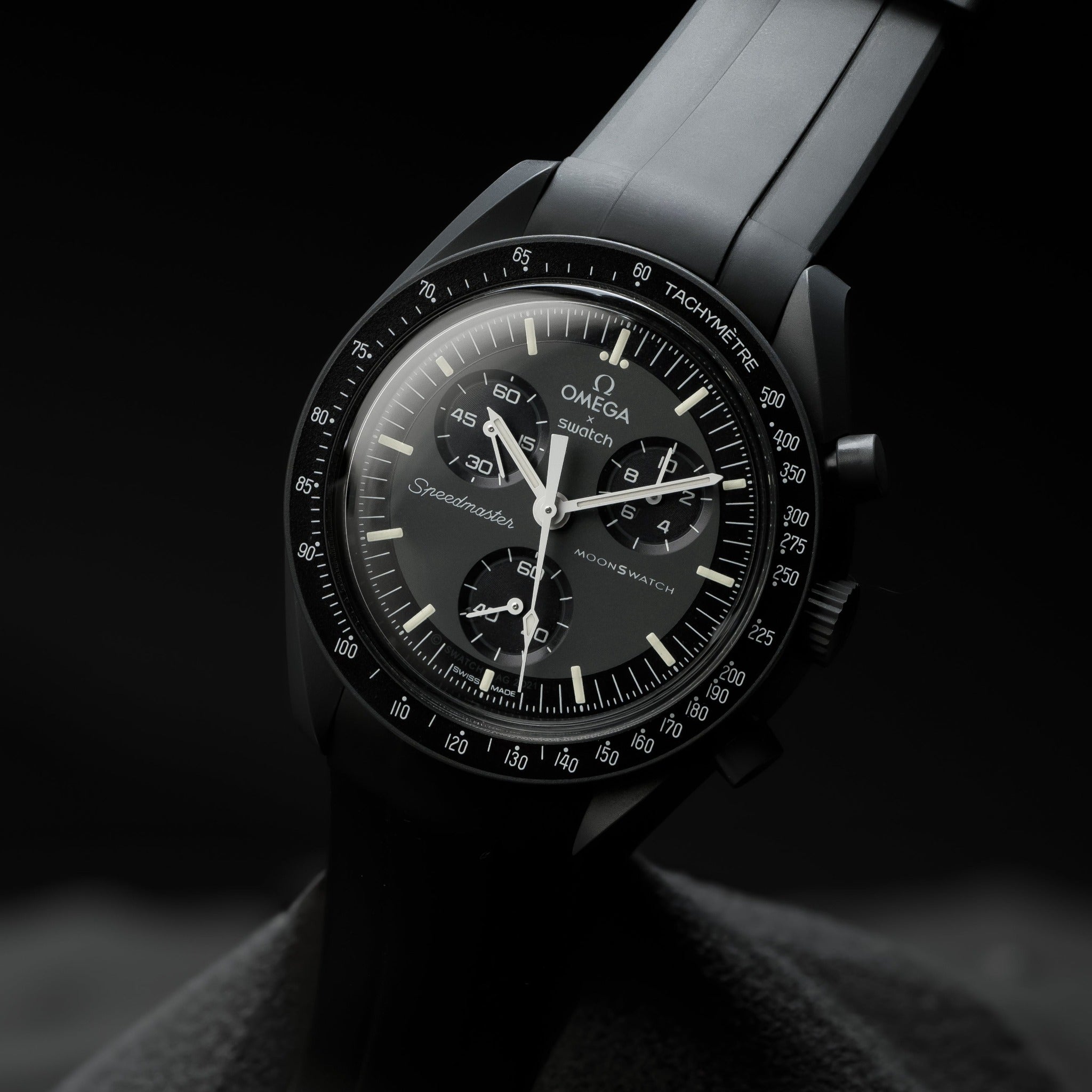 Omega moonwatch outlet black