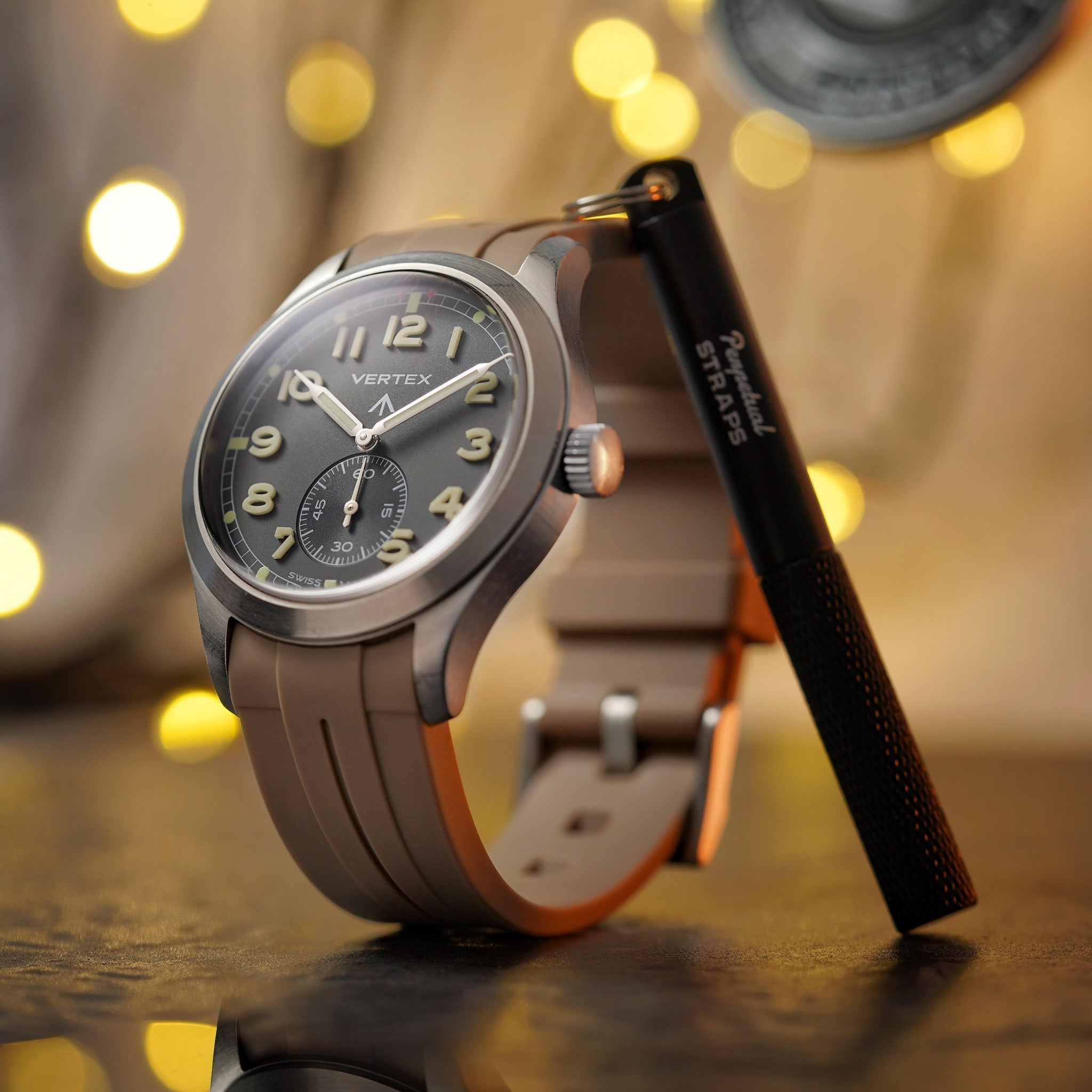 Swatch best sale bronze watch