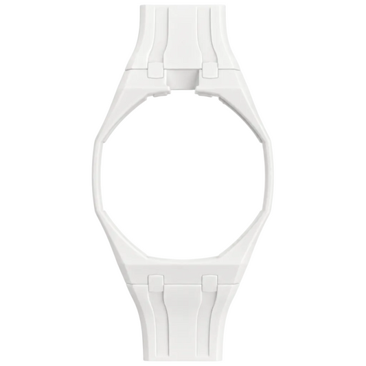 ARCTIC WHITE - INTEGRATED WRIST STRAP SYSTEM for AP X SWATCH ROYAL POP HUIT BLANC