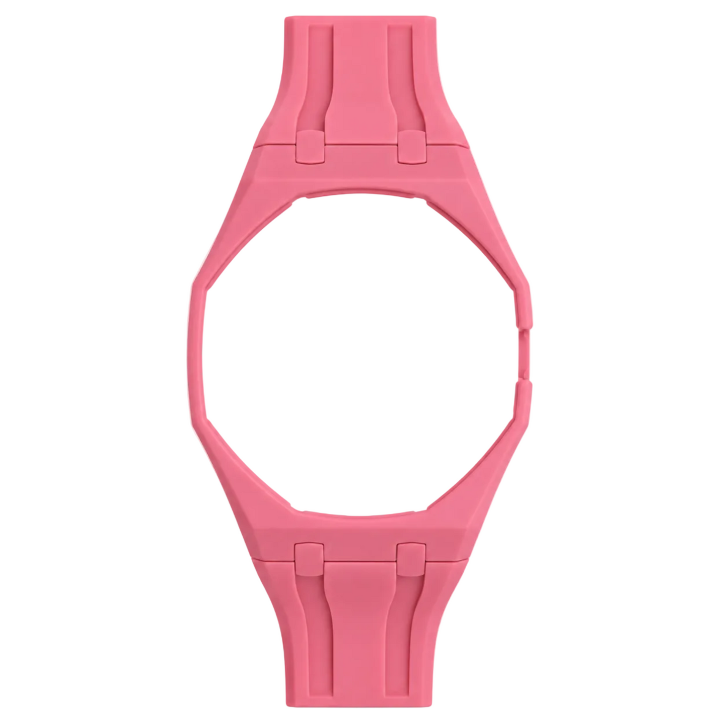 CANDY PINK - CASE & STRAP SYSTEM for AP X SWATCH ROYAL POP OTG ROZ
