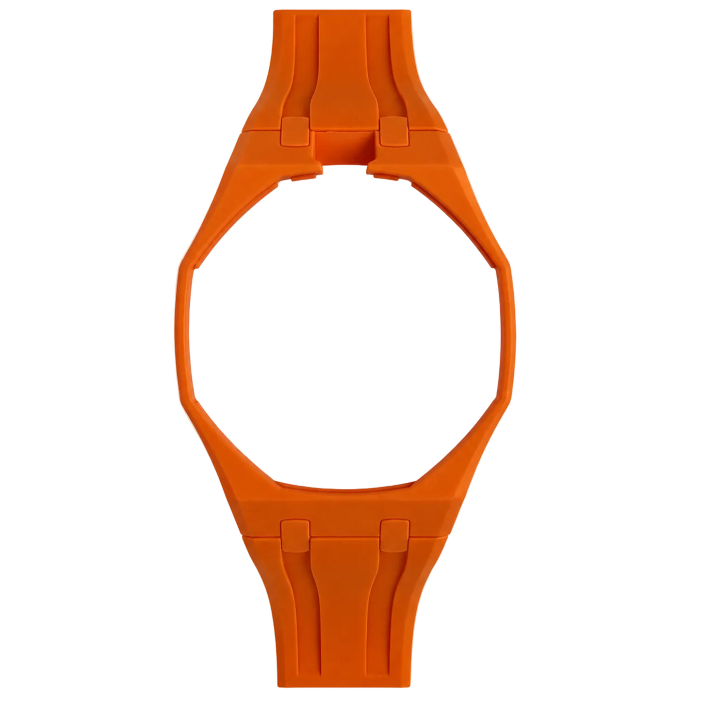 CORAL ORANGE - CASE & STRAP SYSTEM for AP X SWATCH ROYAL POP ORENJI HACHI