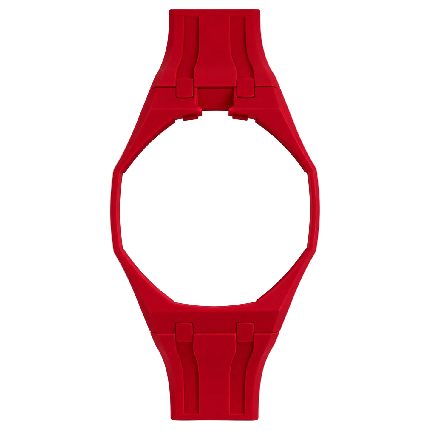 CRIMSON RED - CASE & STRAP SYSTEM for AP X SWATCH ROYAL POP OTTO ROSSO