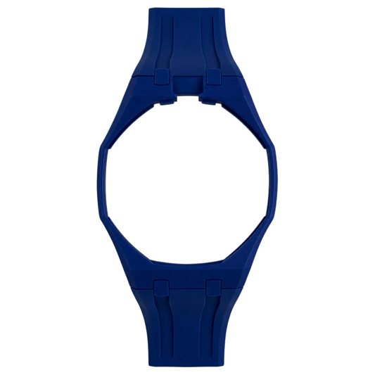 ROYAL BLUE - INTEGRATED WRIST STRAP SYSTEM for AP X SWATCH ROYAL POP ORENJI HACHI